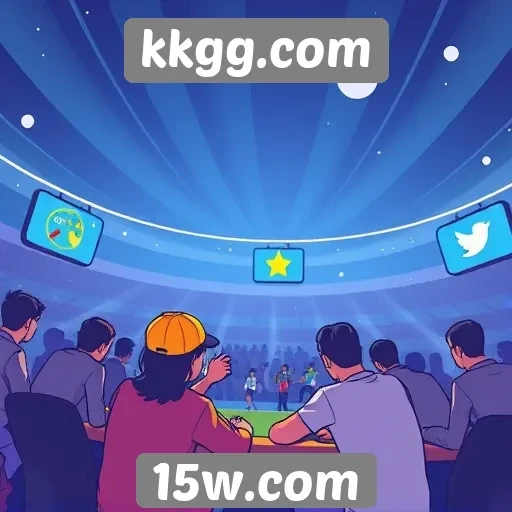 Recursos sociais atraem jogadores para kkgg.com